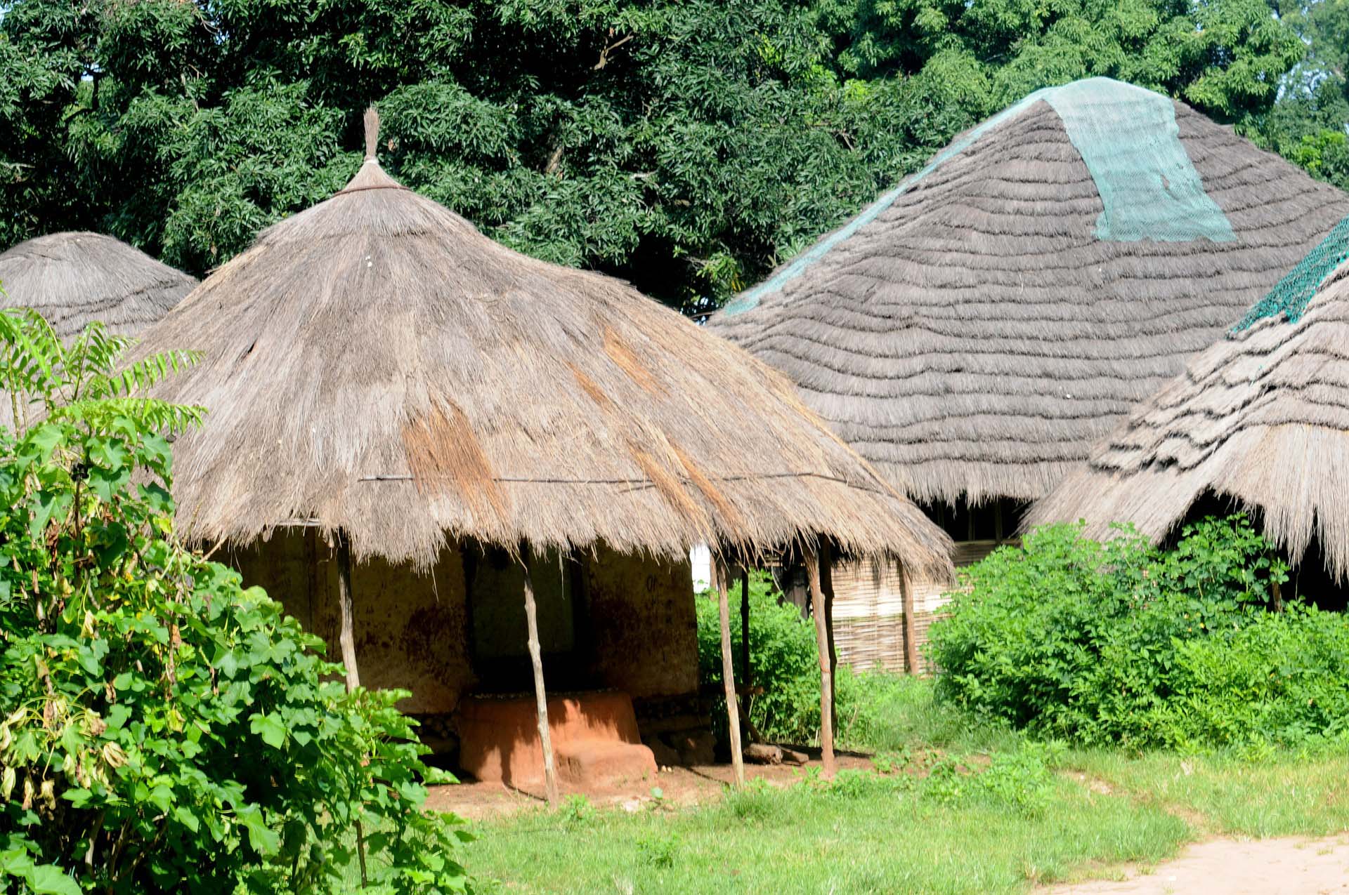 Vila interior da Guiné-Bissau